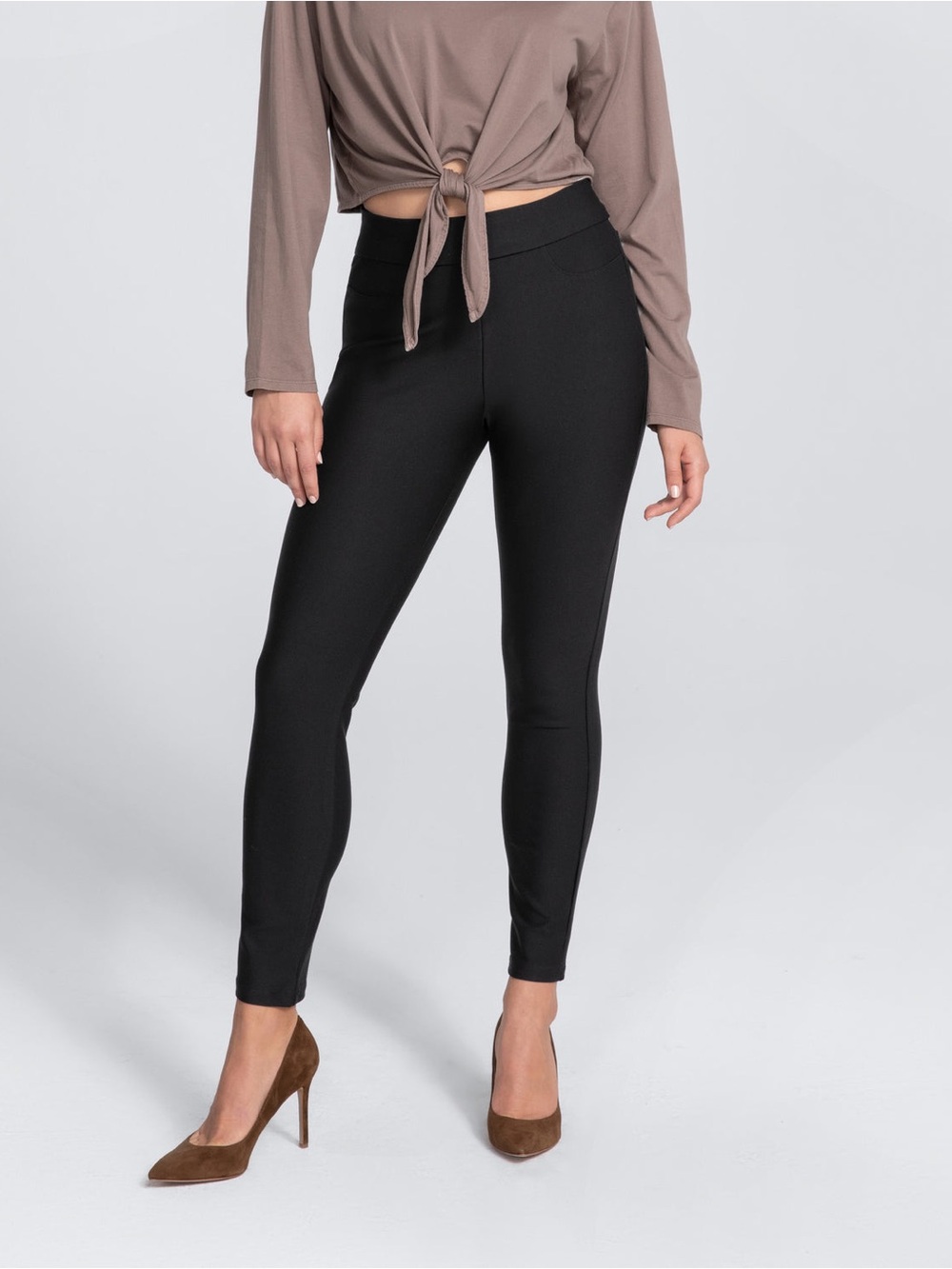 HoneyLove brand Black High-Waist EverReady Leggings